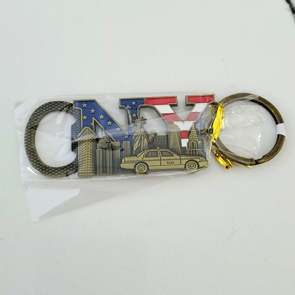 NYC Souvenir Keychain & Bottle Opener NWOT